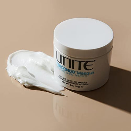 UNITE Hair 7SECONDS Masque – Deep Conditioning Treatment for Elasticity, Strength & Shine – 4 Fl Oz Avelisse