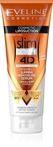 Eveline Slim Extreme 4D Liposuction Body Serum - 8.8 Fl Oz Firming & Contouring Treatment