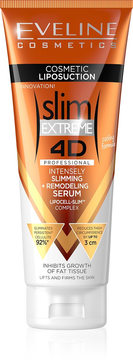 Eveline Slim Extreme 4D Liposuction Body Serum - 8.8 Fl Oz Firming & Contouring Treatment - görsel 1