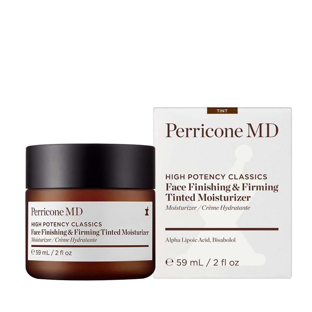 Perricone MD High Potency Classics Face Finishing & Firming Tinted Moisturizer with SPF 30 - Lightweight, Oil-Free, Anti-Aging - 2 fl oz Avelisse