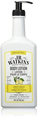 J.R. Watkins Daily Moisturizing Lotion, Lemon Cream, 18 Fl Oz - Hydrating Body Lotion for Dry Skin - görsel 2