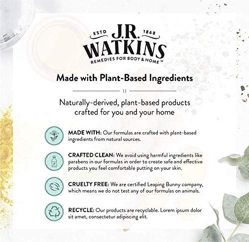 J.R. Watkins Daily Moisturizing Lotion, Lemon Cream, 18 Fl Oz - Hydrating Body Lotion for Dry Skin - görsel 8