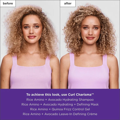 Briogeo Curl Charisma Rice Amino + Quinoa Frizz Control Gel – Medium Hold Curl Defining Styler for Wavy, Curly, and Coily Hair, 5.5 oz Avelisse