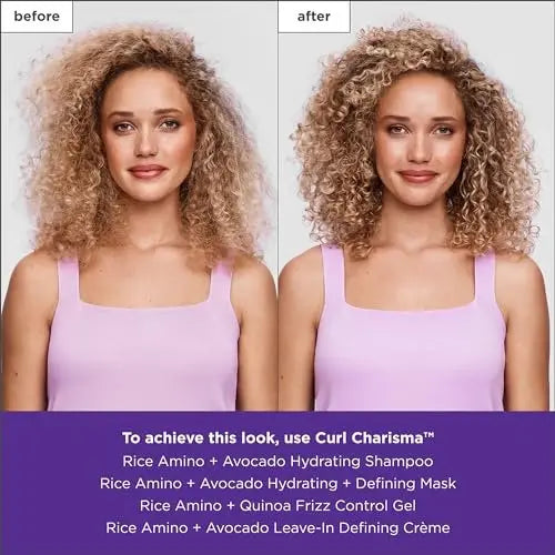 Briogeo Curl Charisma Rice Amino + Quinoa Frizz Control Gel – Medium Hold Curl Defining Styler for Wavy, Curly, and Coily Hair, 5.5 oz Avelisse