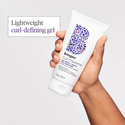 Briogeo Curl Charisma Rice Amino + Quinoa Frizz Control Gel – Medium Hold Curl Defining Styler for Wavy, Curly, and Coily Hair, 5.5 oz Avelisse