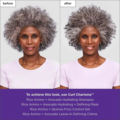 Briogeo Curl Charisma Rice Amino + Quinoa Frizz Control Gel – Medium Hold Curl Defining Styler for Wavy, Curly, and Coily Hair, 5.5 oz Avelisse