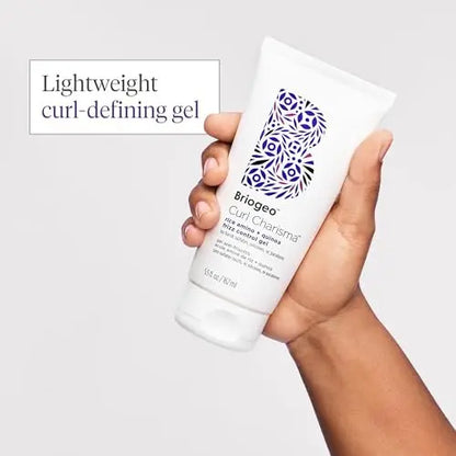 Briogeo Curl Charisma Rice Amino + Quinoa Frizz Control Gel – Medium Hold Curl Defining Styler for Wavy, Curly, and Coily Hair, 5.5 oz Avelisse