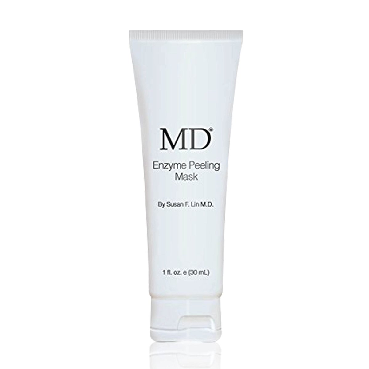 MD Enzyme Peeling Mask for Sensitive Skin - Gentle Exfoliating Gel with Papaya & Pineapple Enzymes - Professional Brightening Peel-Off Mask for Clear Pores and Smooth Texture - 30mL - görsel 1
