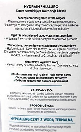 HYDRAIN3 HIALURO Hydrating Serum for Face, Neck and Decolletage – dermena - görsel 3