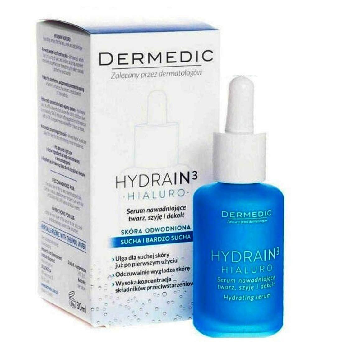 HYDRAIN3 HIALURO Hydrating Serum for Face, Neck and Decolletage – dermena - görsel 10