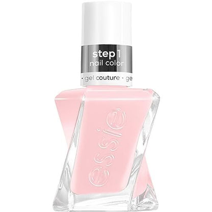 Essie Gel Couture Long-Lasting Nail Polish, 8-Free Vegan, Sheer Pink - Sheer Fantasy, 0.46 fl oz