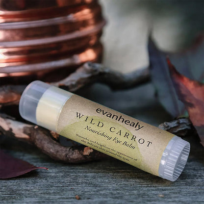 evanhealy Wild Carrot Immortelle Eye Balm | Organic Travel Moisturizer Stick | Hydrating Balm to Brighten Skin Around Eyes, Face, & Body | On the Go Moisturizer Avelisse