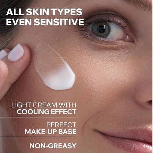 Uriage Eau Thermale Moisturizing Face Cream with Hyaluronic Acid – 24H Hydration, Brightness & Softness, Non-Comedogenic, 1.35 Fl Oz Avelisse