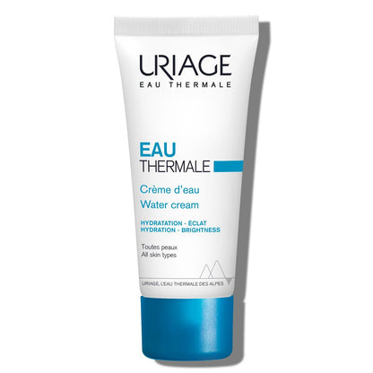 Uriage Eau Thermale Moisturizing Face Cream with Hyaluronic Acid – 24H Hydration, Brightness & Softness, Non-Comedogenic, 1.35 Fl Oz Avelisse