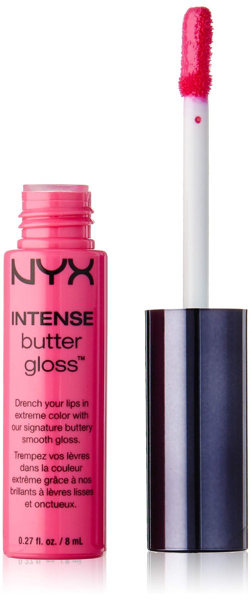 NYX PROFESSIONAL MAKEUP Intense Butter Gloss - Pink Macaroon (0.27 Fl Oz) - görsel 1
