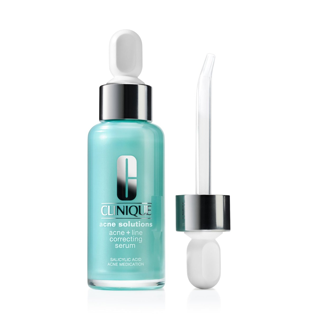 Clinique Acne Solutions Acne + Line Correcting Face Serum | Anti-Aging Serum with Salicylic Acid, 1 Fl Oz Avelisse