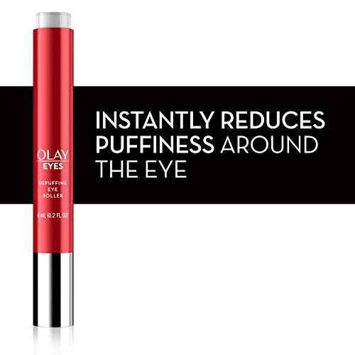 Olay Depuffing Eye Roller with Vitamin E - 0.2 Fl Oz - Reduces Puffiness & Awakens Tired Eyes Avelisse