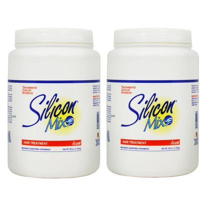 Silicon Mix Intensive Hair Treatment - 60 oz (Pack of 2) for Deep Conditioning & Moisture Avelisse