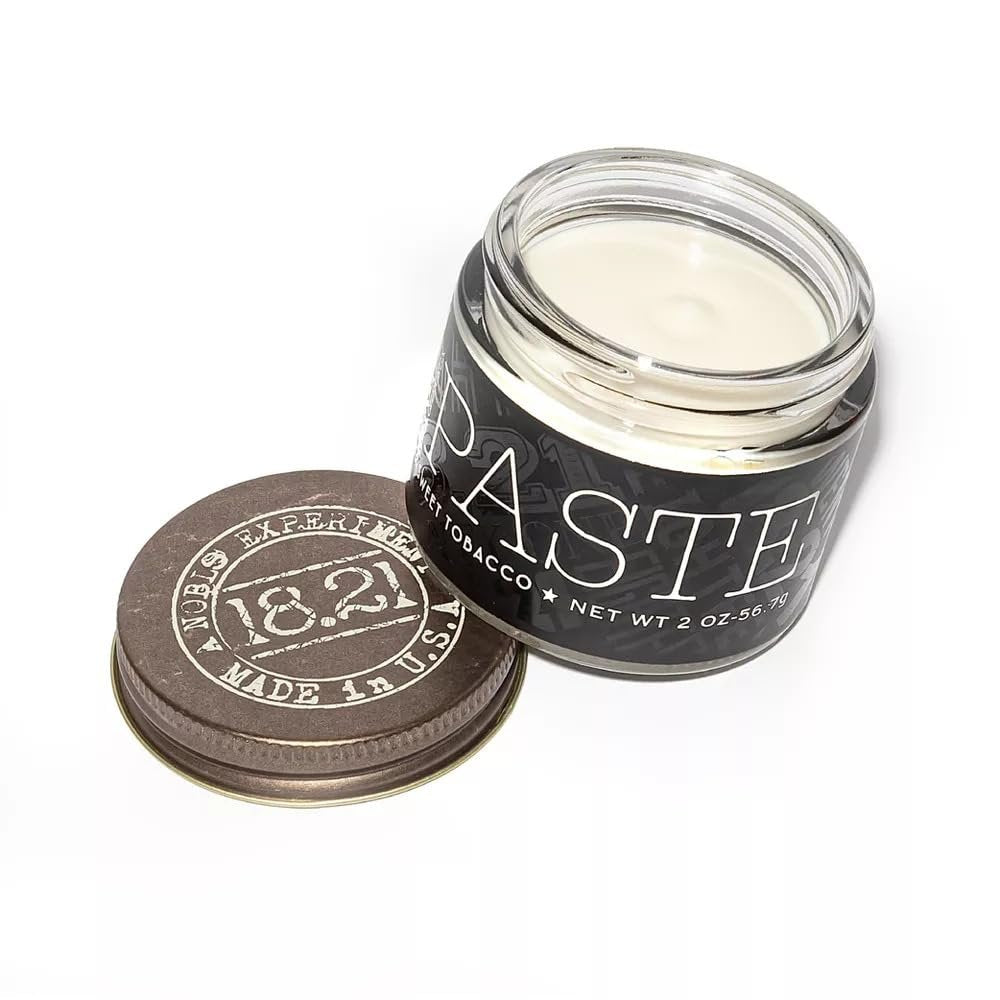 18.21 Man Made Hair Styling Paste - Sweet Tobacco Scent, Natural Shine, 2 oz - görsel 1