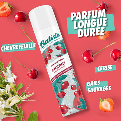 Batiste Dry Shampoo Cherry 6.73 oz (200ml) - 3 Pack Avelisse