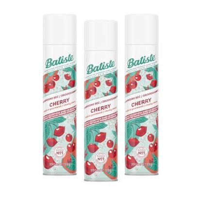 Batiste Dry Shampoo Cherry 6.73 oz (200ml) - 3 Pack Avelisse