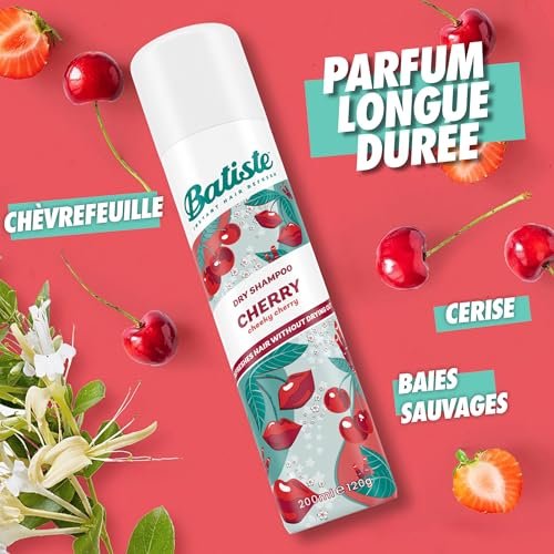 Batiste Dry Shampoo Cherry 6.73 oz (200ml) - 3 Pack Avelisse