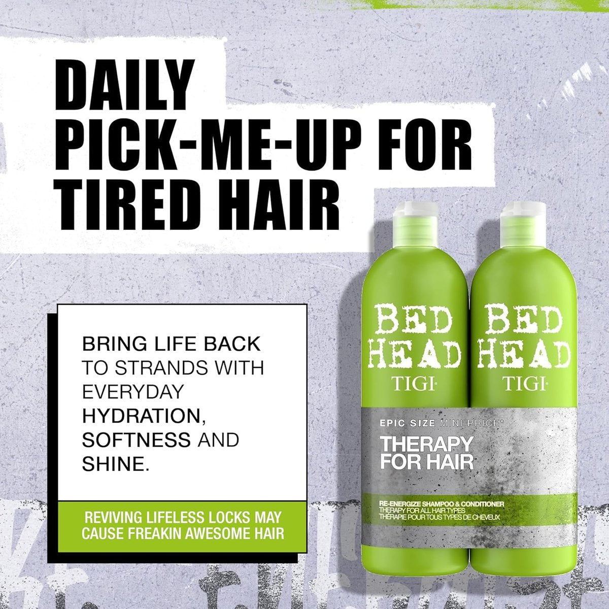 Tigi Bed Head Urban Anti+dotes Re-energize Conditioner 750ml/25.36oz - görsel 3