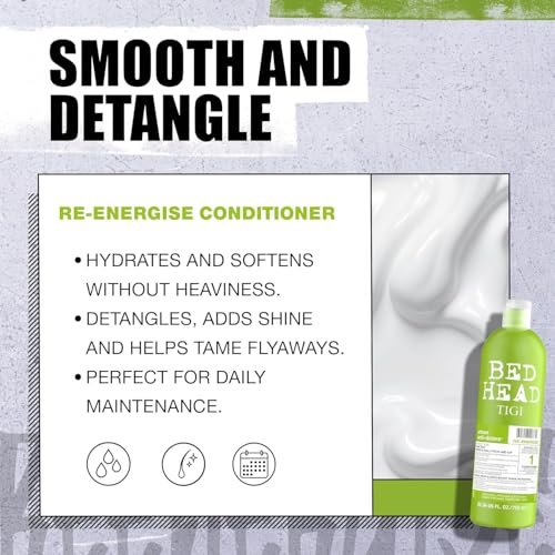 Tigi Bed Head Urban Anti+dotes Re-energize Conditioner 750ml/25.36oz - görsel 10