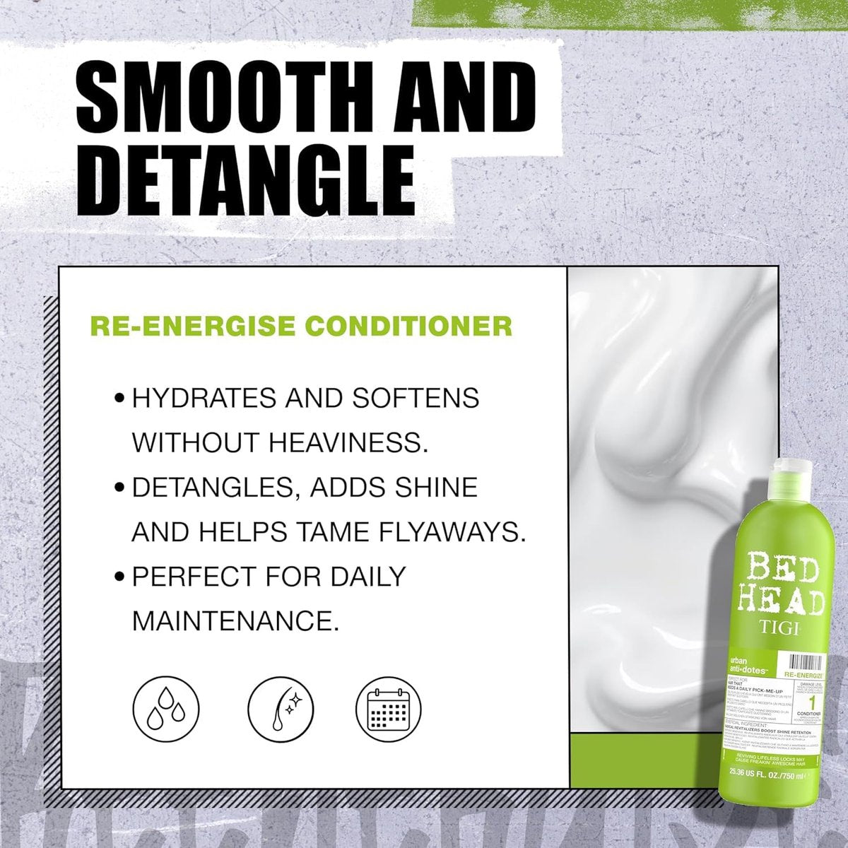 Tigi Bed Head Urban Anti+dotes Re-energize Conditioner 750ml/25.36oz - görsel 9