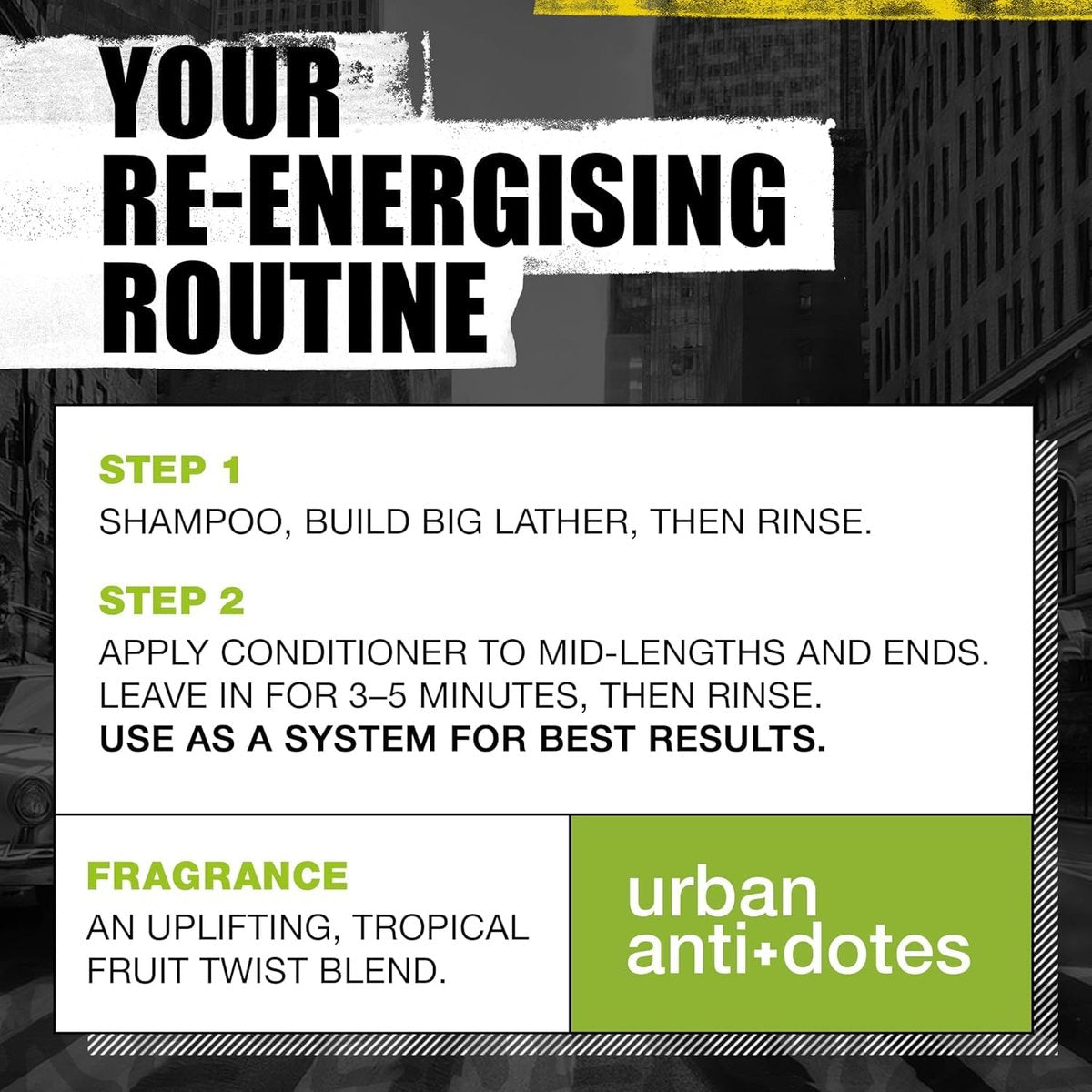 Tigi Bed Head Urban Anti+dotes Re-energize Conditioner 750ml/25.36oz - görsel 11