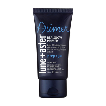 Lune+Aster RealGlow Primer - Sheer Illuminating Primer for Radiant Skin | Vitamin E & Licorice Extract | Vegan, Gluten-Free | Made in USA - 1.7 Fl Oz Avelisse