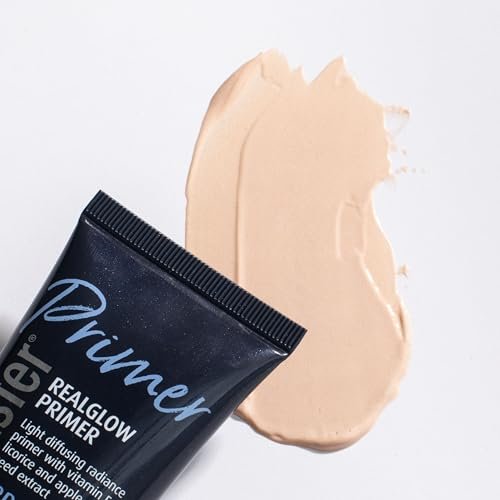 Lune+Aster RealGlow Primer - Sheer Illuminating Primer for Radiant Skin | Vitamin E & Licorice Extract | Vegan, Gluten-Free | Made in USA - 1.7 Fl Oz Avelisse