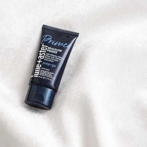 Lune+Aster RealGlow Primer - Sheer Illuminating Primer for Radiant Skin | Vitamin E & Licorice Extract | Vegan, Gluten-Free | Made in USA - 1.7 Fl Oz Avelisse