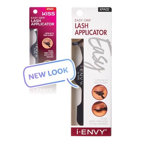 iENVY by Kiss Lash Applicator Tool – Precision Silicone Tweezers for Easy DIY Eyelash Extensions & Strip Lashes - görsel 4