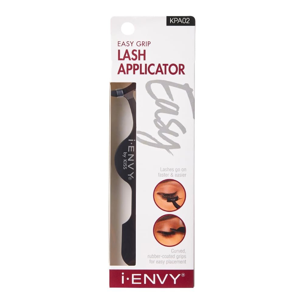 iENVY by Kiss Lash Applicator Tool – Precision Silicone Tweezers for Easy DIY Eyelash Extensions & Strip Lashes - görsel 9
