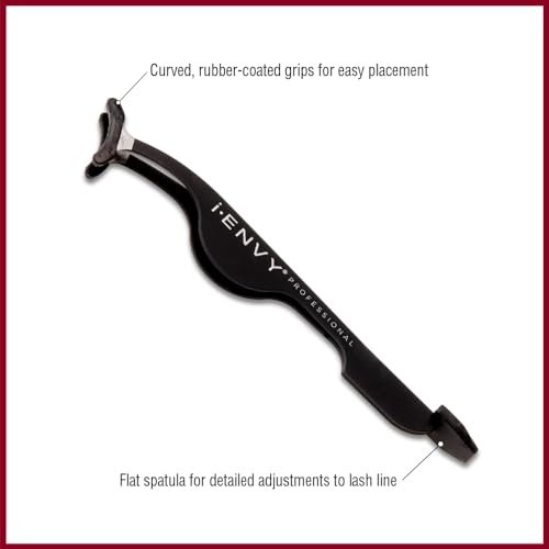 iENVY by Kiss Lash Applicator Tool – Precision Silicone Tweezers for Easy DIY Eyelash Extensions & Strip Lashes - görsel 6