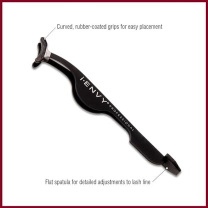 iENVY by Kiss Lash Applicator Tool – Precision Silicone Tweezers for Easy DIY Eyelash Extensions & Strip Lashes