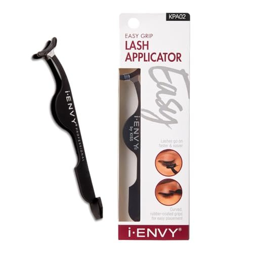 iENVY by Kiss Lash Applicator Tool – Precision Silicone Tweezers for Easy DIY Eyelash Extensions & Strip Lashes - görsel 2