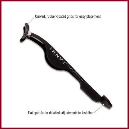 iENVY by Kiss Lash Applicator Tool – Precision Silicone Tweezers for Easy DIY Eyelash Extensions & Strip Lashes