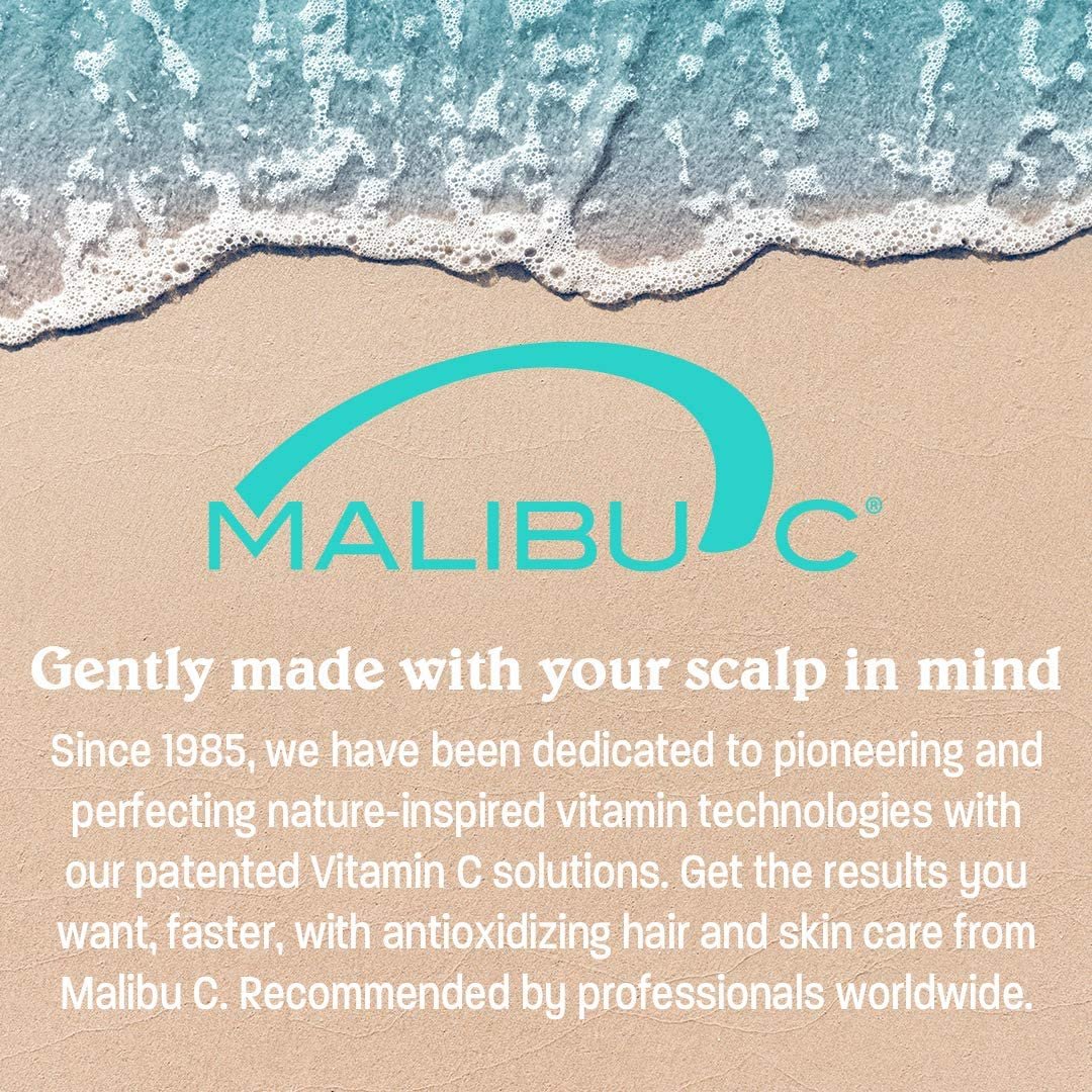 Malibu C Hydrate Color Wellness Shampoo - Sulfate Free Gentle Cleansing for Color Treated Hair - Fights Fade - 9 oz Avelisse