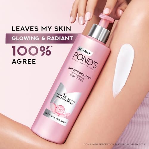 Pond's Triple Vitamin Moisturising Body Lotion, 275 ML – Nourishing Dry Skin with Vitamins B3, C, and E - görsel 16