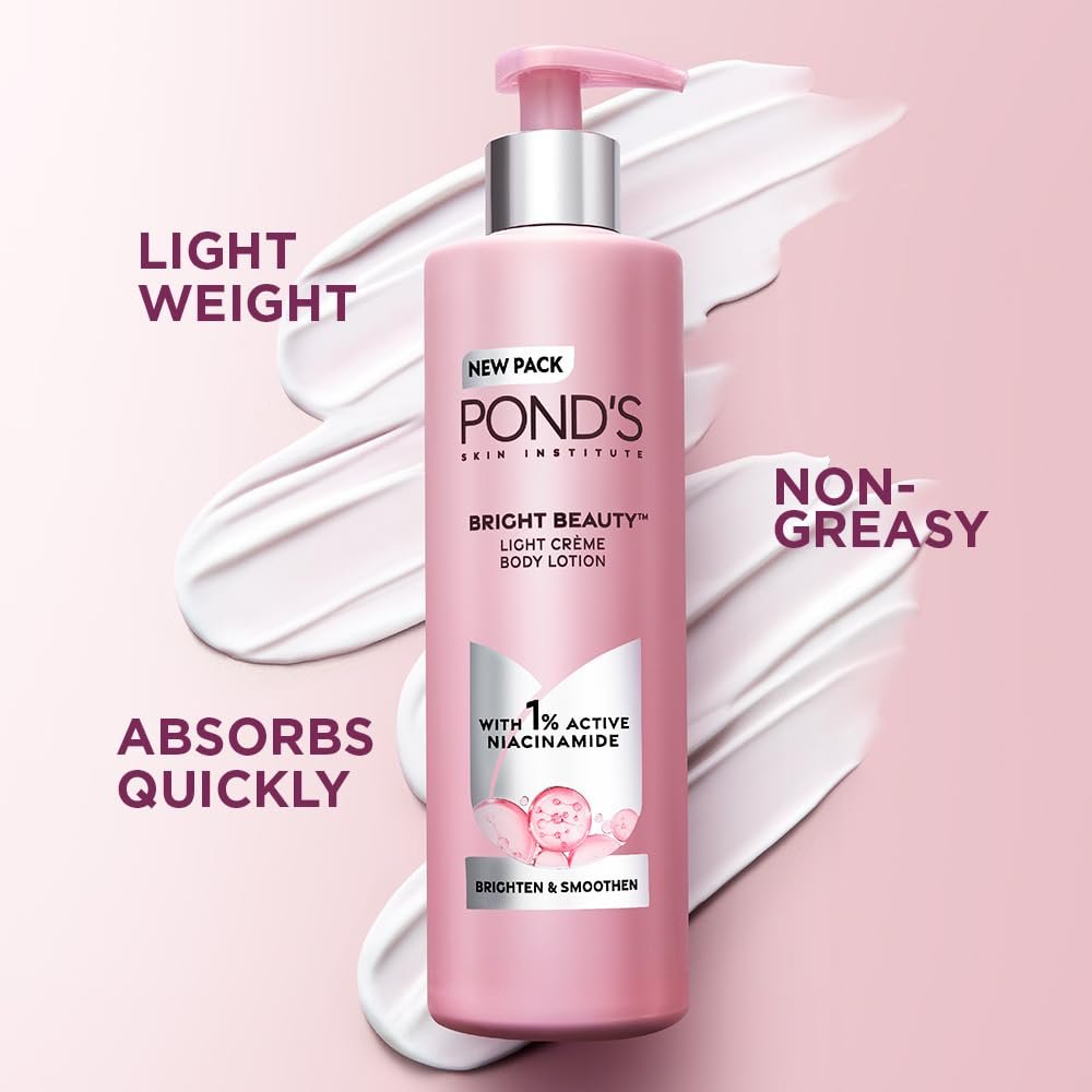 Pond's Triple Vitamin Moisturising Body Lotion, 275 ML – Nourishing Dry Skin with Vitamins B3, C, and E - görsel 13