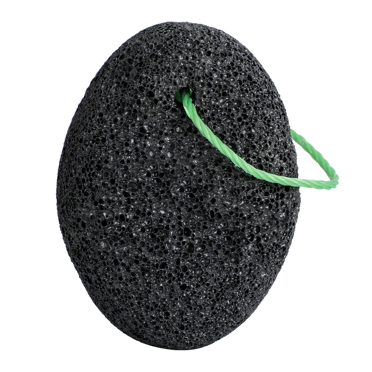 KuuCare Natural Earth Lava Pumice Stone for Feet - Foot Callus Remover, Heel Exfoliator & Dead Skin Scrubber (Black, 1 Pack) - görsel 15