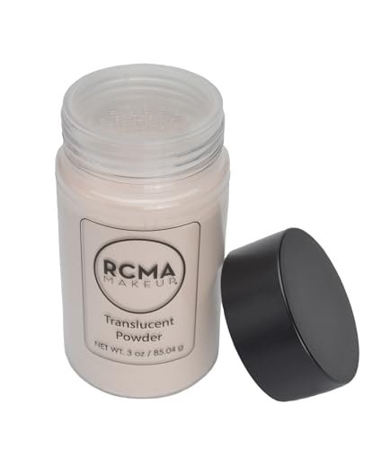 RCMA Makeup Translucent Loose Powder - Lightweight Setting Powder for Flawless Finish, Shine Control, Natural Matte Look, No Flashback, Vegan & Cruelty-Free, 3 oz - görsel 6