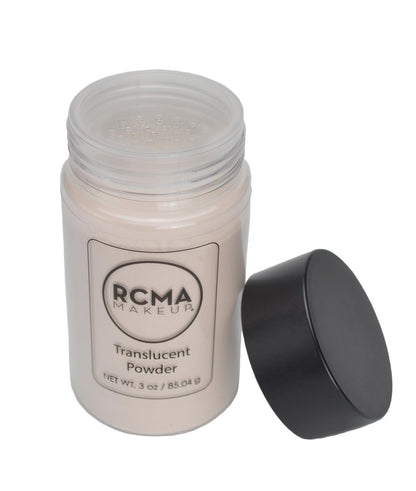 RCMA Makeup Translucent Loose Powder - Lightweight Setting Powder for Flawless Finish, Shine Control, Natural Matte Look, No Flashback, Vegan & Cruelty-Free, 3 oz