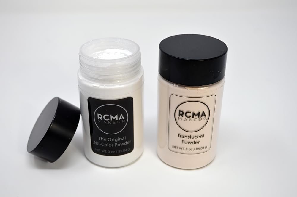 RCMA Makeup Translucent Loose Powder - Lightweight Setting Powder for Flawless Finish, Shine Control, Natural Matte Look, No Flashback, Vegan & Cruelty-Free, 3 oz - görsel 7