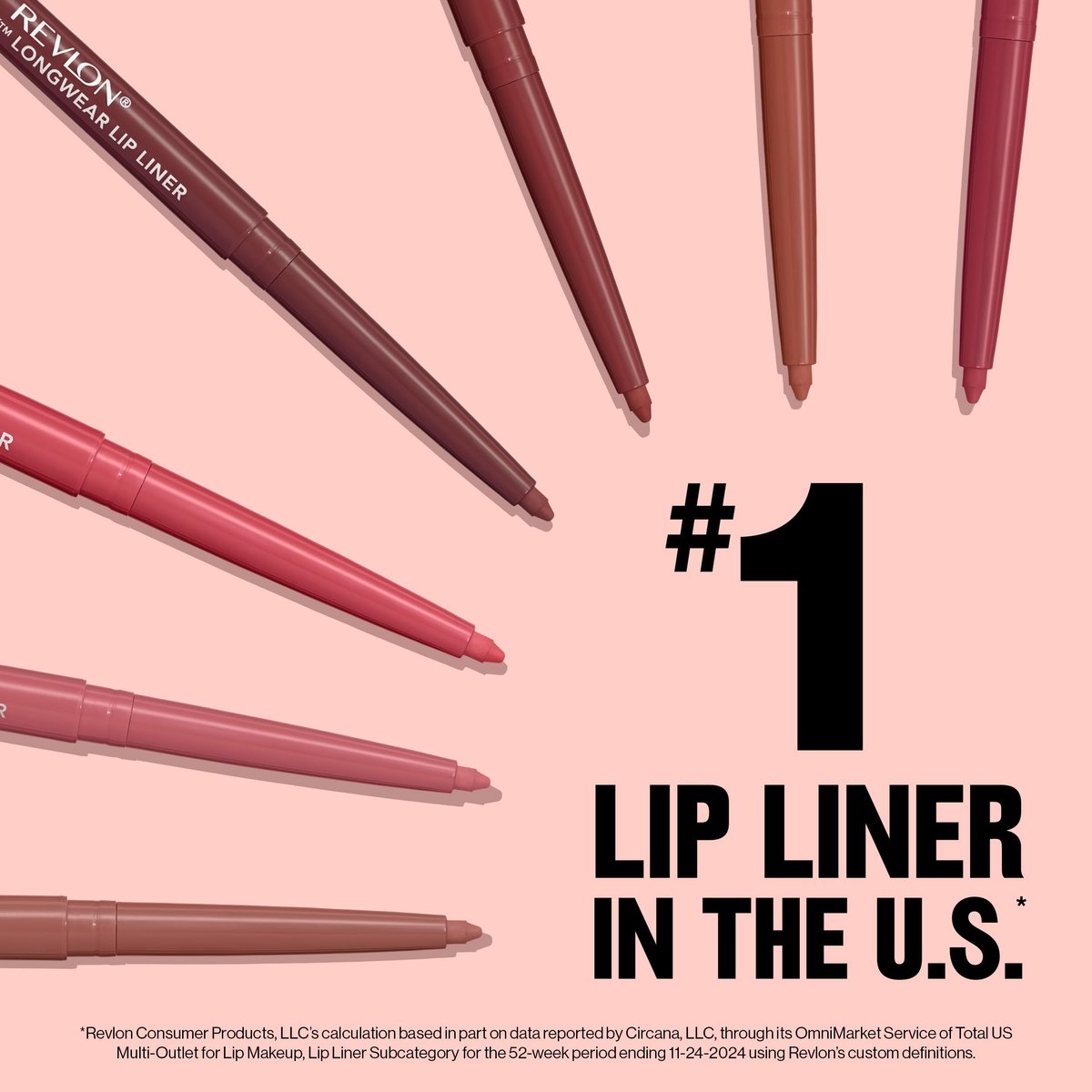 Revlon Colorstay Lip Liner – Longwear, Smooth Application, Built-in Sharpener, 670 Wine, 0.01 oz - görsel 11