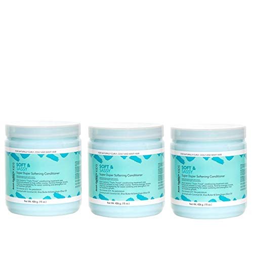 Aunt Jackie's Girls Soft and Sassy Super Duper Softening Conditioner, 15 oz (Pack of 3) - görsel 2