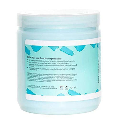 Aunt Jackie's Girls Soft and Sassy Super Duper Softening Conditioner, 15 oz (Pack of 3)
