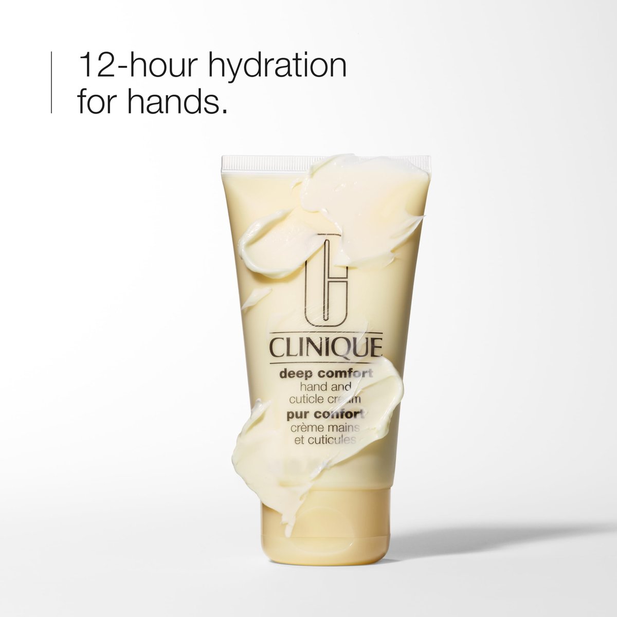 Clinique Daily Deep Comfort Hydrating Cuticle and Hand Cream with Hyaluronic Acid + Glycerin, 2.6 Fl Oz Avelisse
